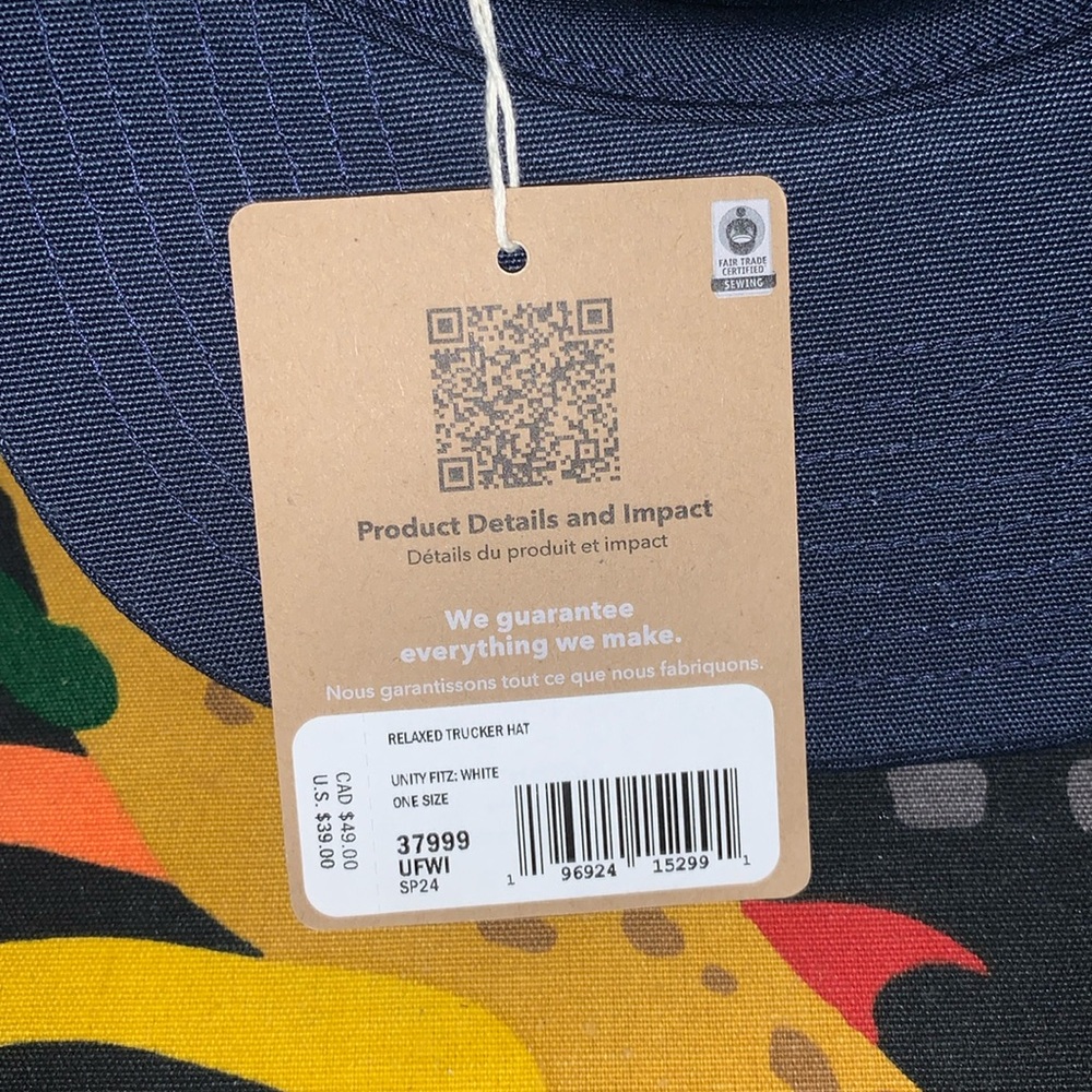 Patagonia Navy Trucker Hat - Picture 3 of 4